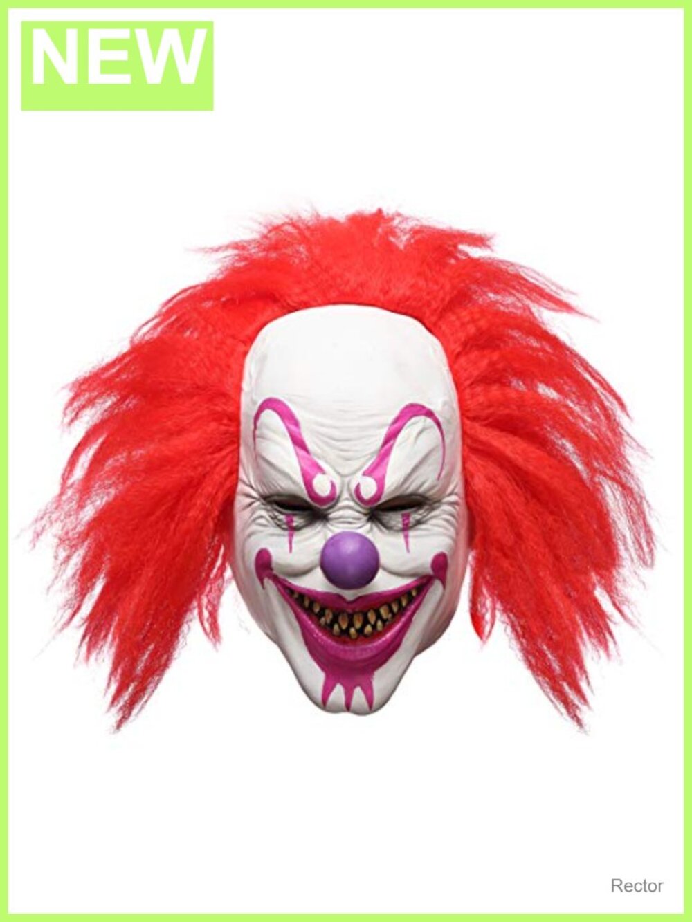 Latex Evil Killer Joker Clown Mask Halloween Horror Cosplay Costume Prop